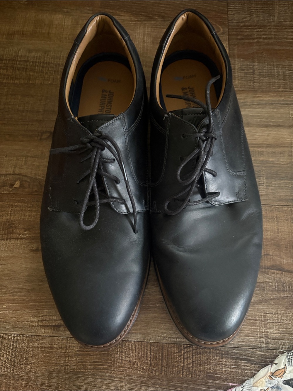 Johnston and Murphy leather dress shoes